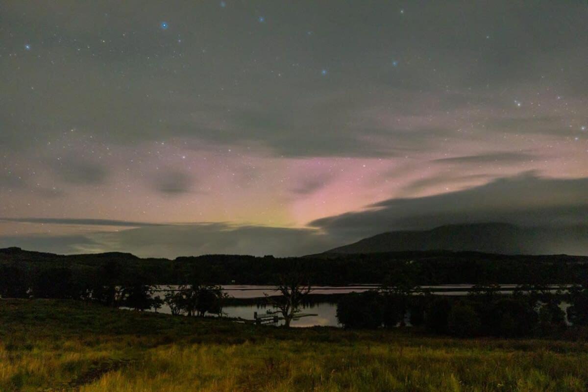 New Build Lodge With Stunning Views Of Loch Awe Hayfield  Exterior photo