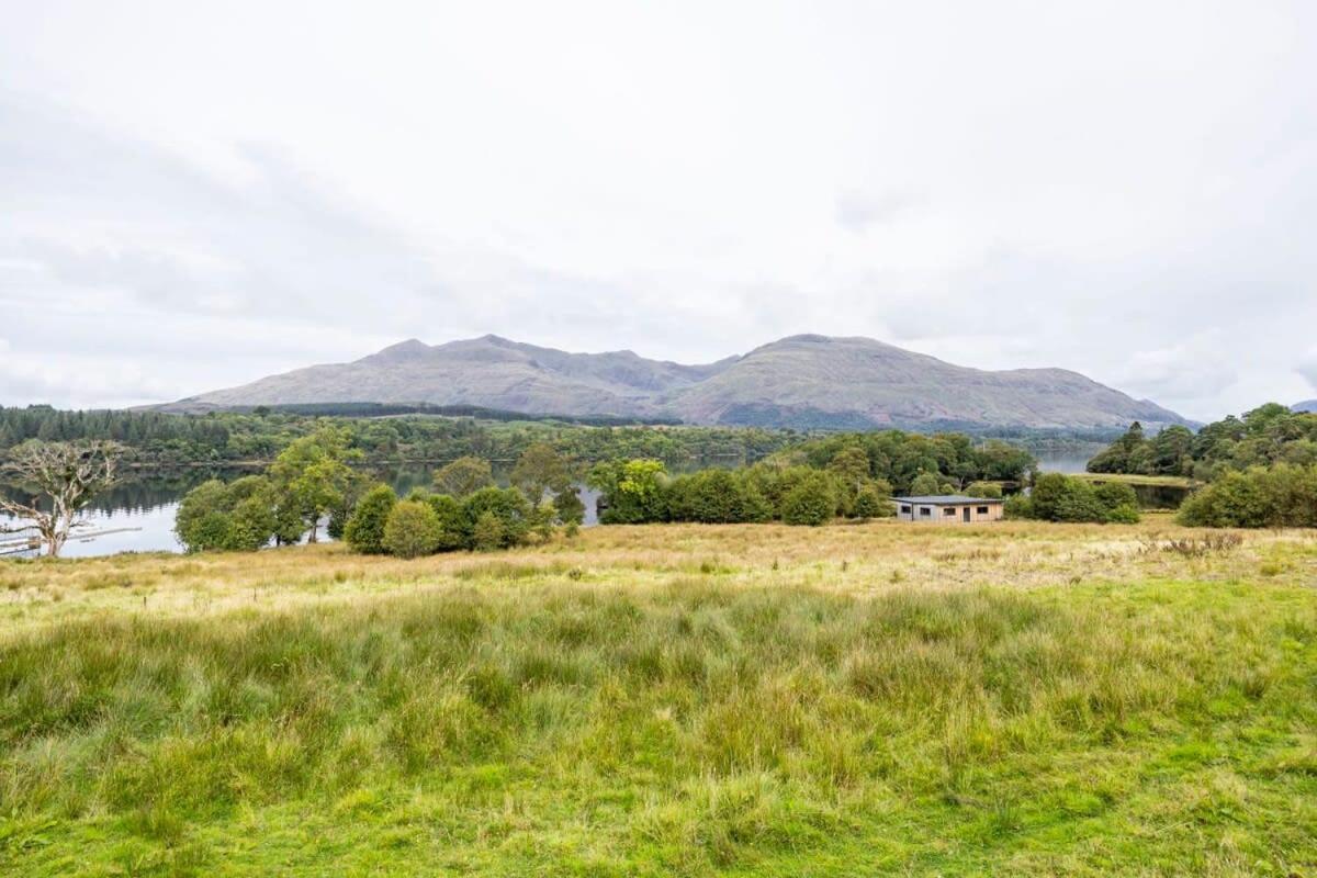 New Build Lodge With Stunning Views Of Loch Awe Hayfield  Exterior photo